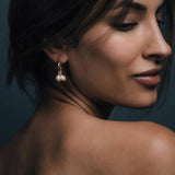 Mini Hoops With Detachable Pearls