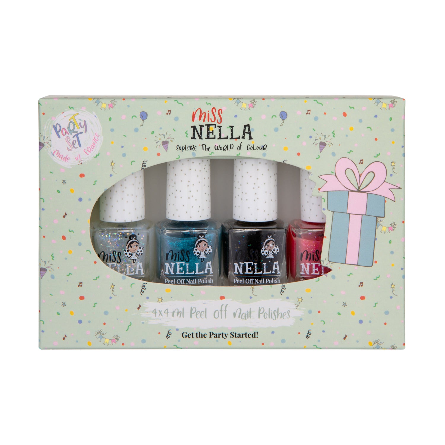 Party Collection 4-Pack Kids' Nail Polish Set