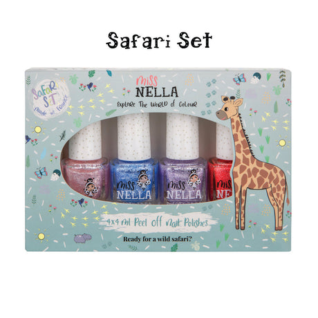 Choose Your Style: Versatile 4-Pack Kids' Nail Polish Set
