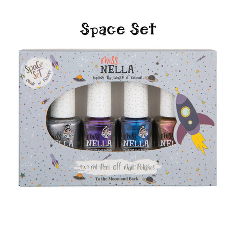 Choose Your Style: Versatile 4-Pack Kids' Nail Polish Set