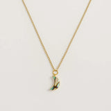 Necklace With Paua Moon