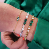 Nova North Star Chain Bracelet Gold