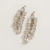 Silver Crystal Long Drops