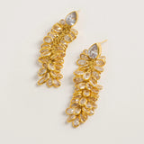 Gold Crystal Long Drops