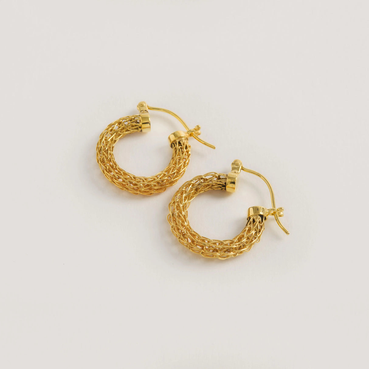 'Woven for Women' Mini Hoops