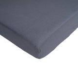 Fitted Cot Sheet - Navy