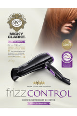 Nicky Clarke Frizz Control Hair Dryer