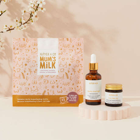 Breastfeeding Essentials Bundle, Natural Care for Your Breastfeeding Journey