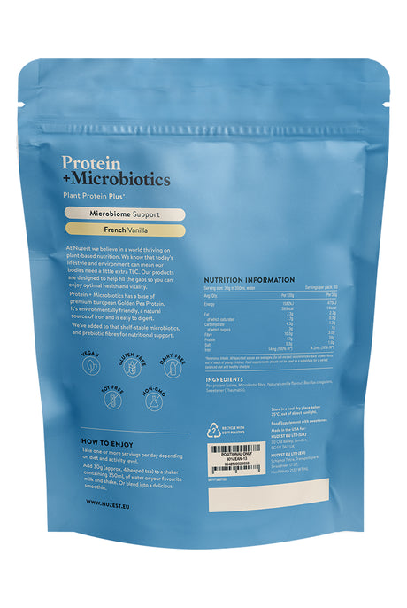 Protein + Microbiotics – French Vanilla
