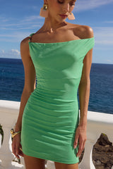 Runaway the Label ODEYA MINI DRESS - APPLE