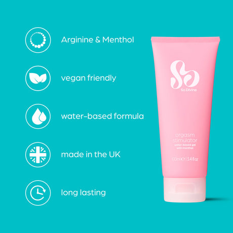 So Divine Orgasm Stimulating Gel 100ml