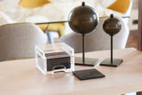 Coastbox Clear - Faux Shagreen Chocolate