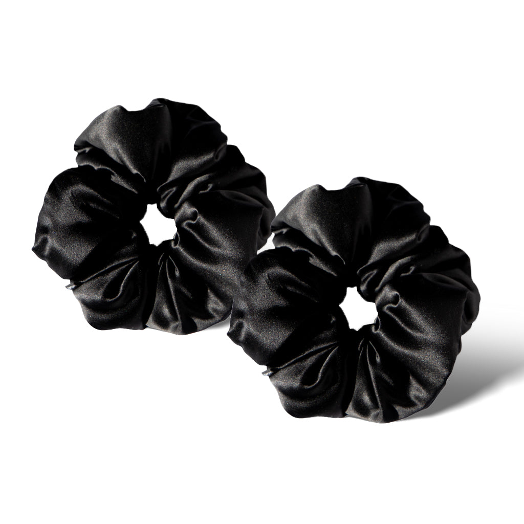 Black Jade - Padded Scrunchie