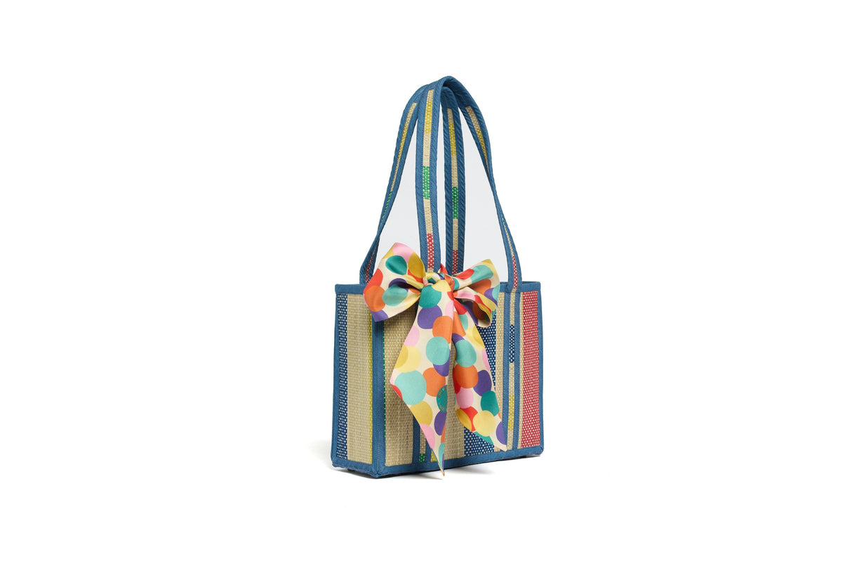 Sun Bathe | Denim Occasion Tote