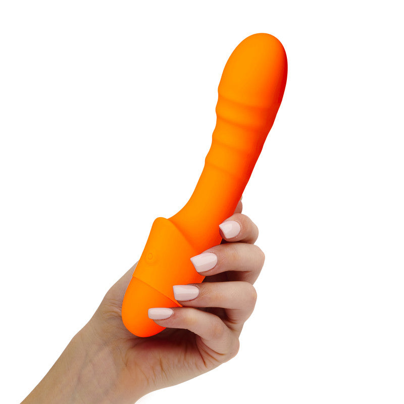So Divine Pash Ribbed G-Spot Vibrator Orange