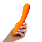 So Divine Pash Ribbed G-Spot Vibrator Orange