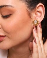 Flower Earring Mother of Pearl