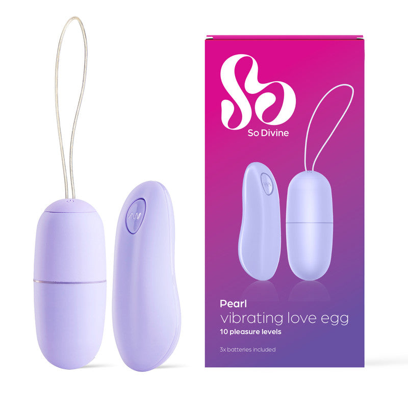 So Divine Pearl Remote Control Love Egg