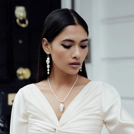 Large Baroque Pearl Drops