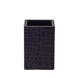 Chelsea Pen Holder Croc Noir