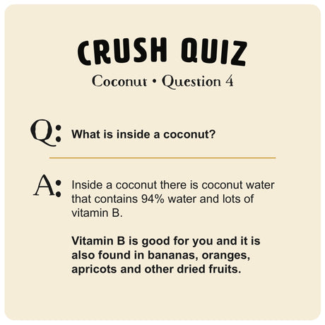 The Crush Series Quiz Cards