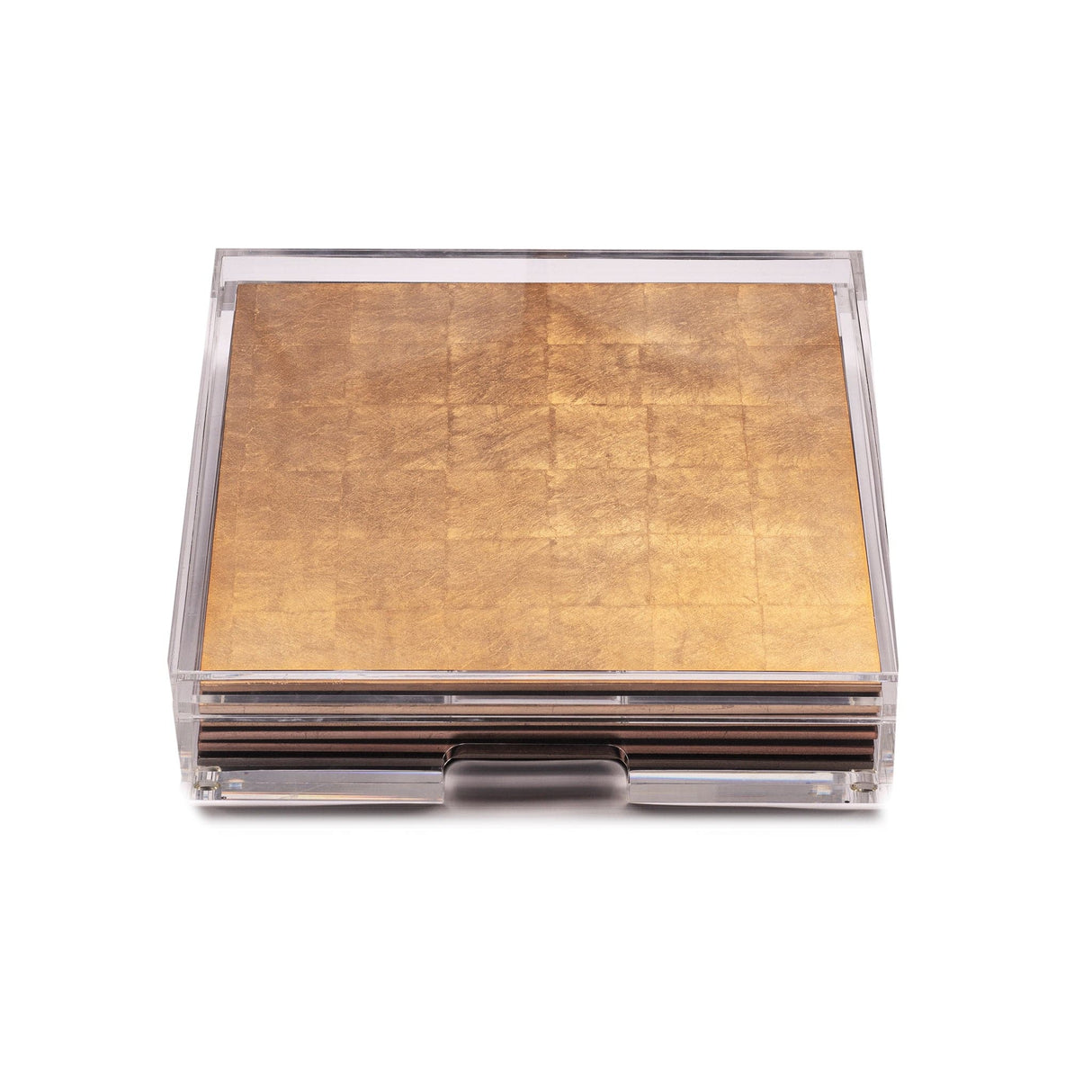Placebox Clear Silver Leaf - Gold