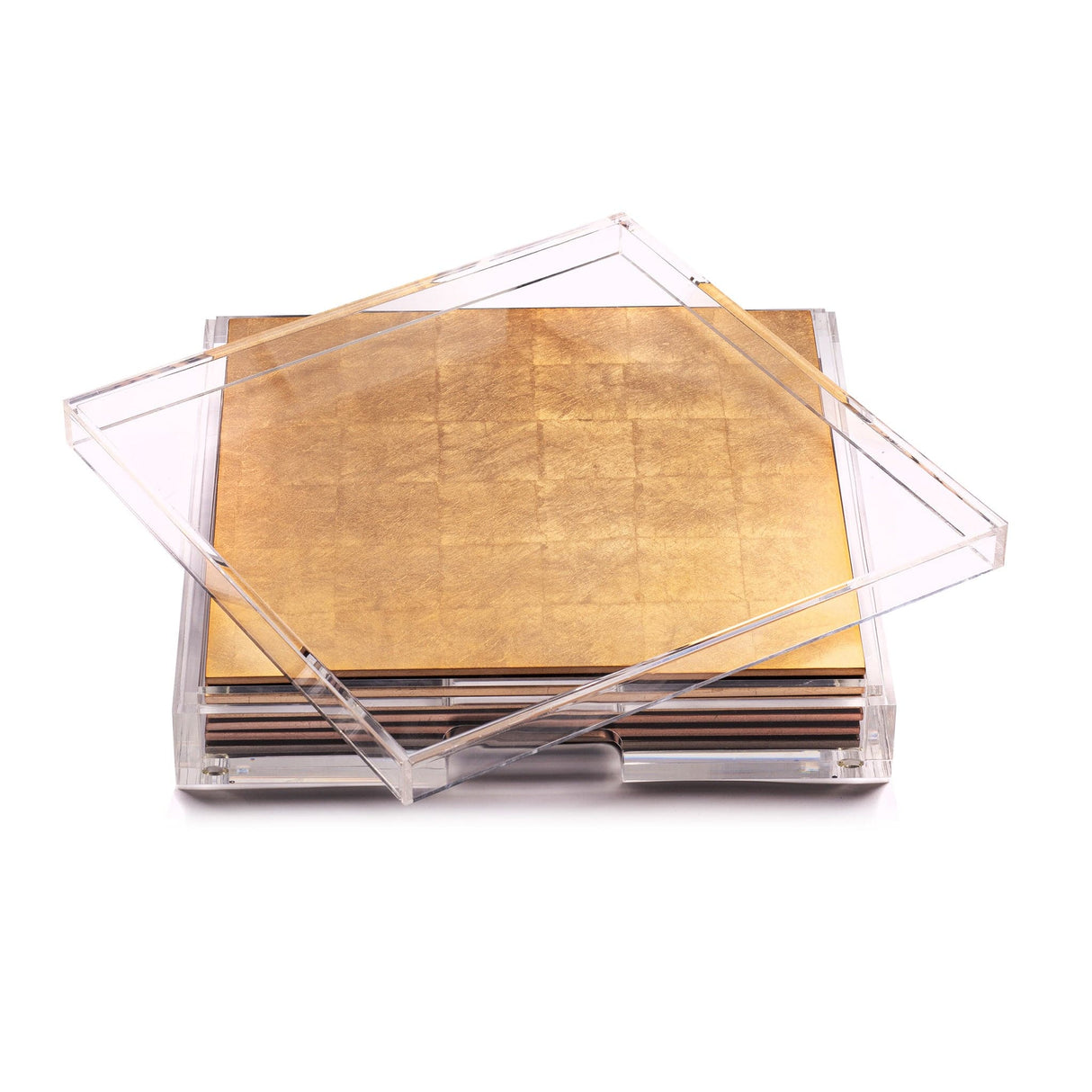 Placebox Clear Silver Leaf - Gold