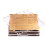 Placebox Clear Silver Leaf - Gold