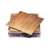 Placebox Clear Silver Leaf - Gold