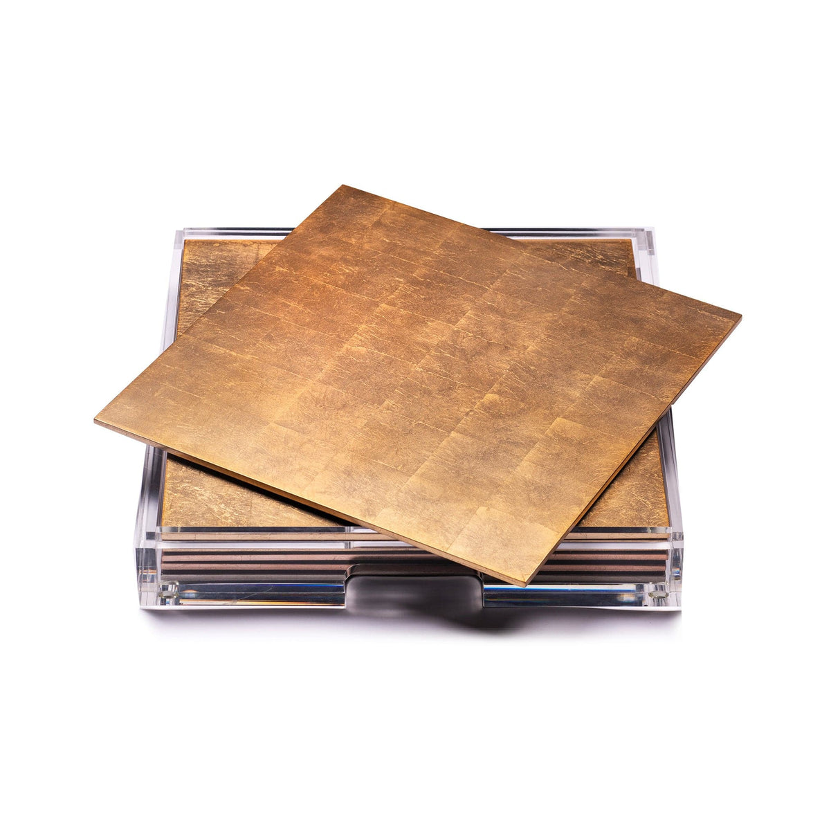 Placebox Clear Silver Leaf - Gold