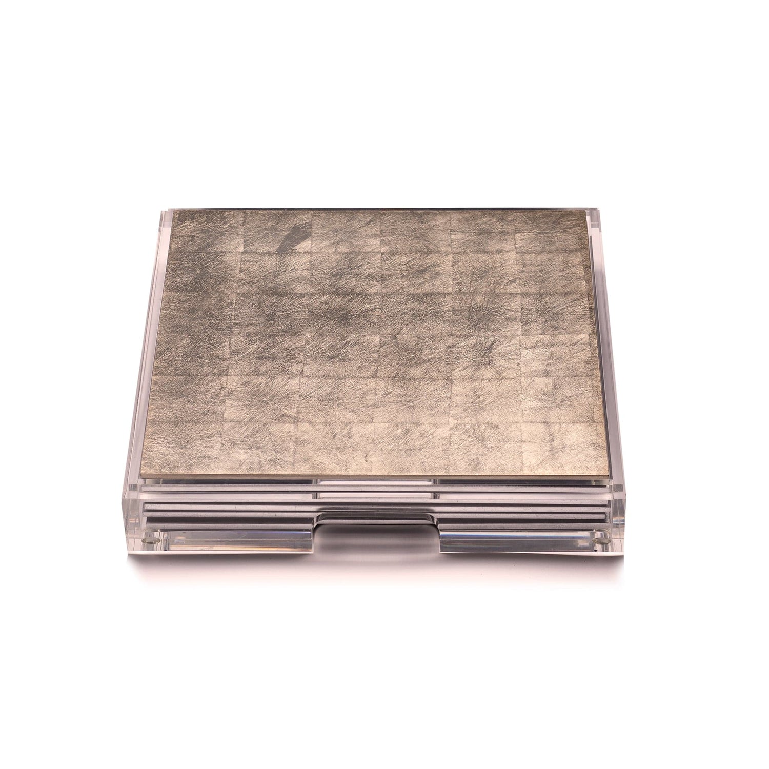 Placebox Clear Silver Leaf - Chic Matte Champagne