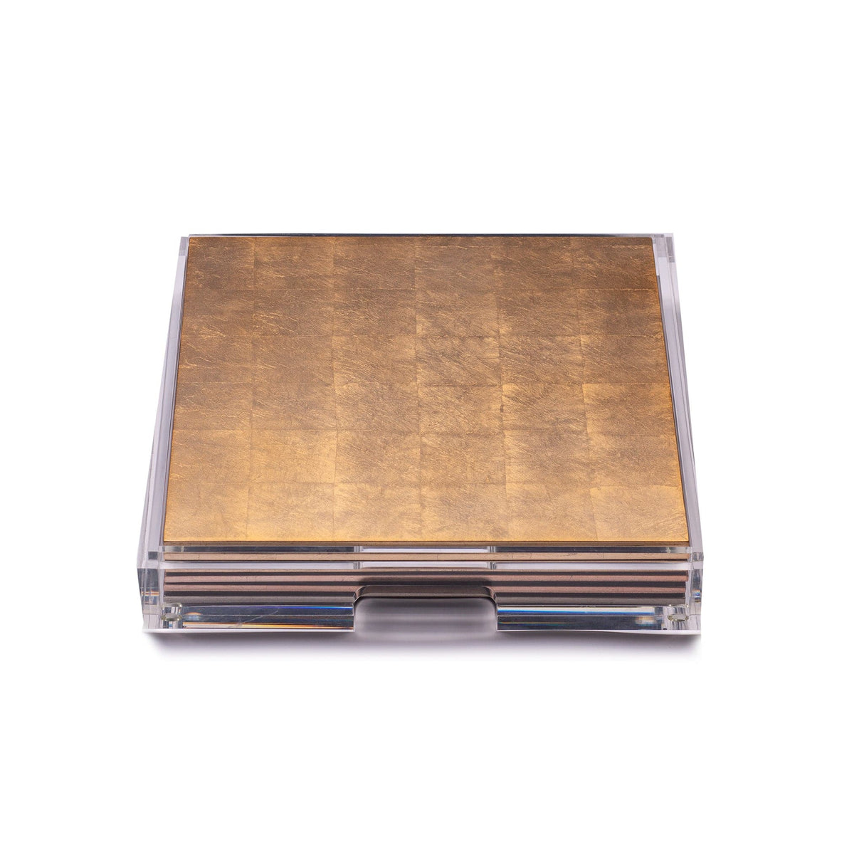 Placebox Clear Silver Leaf - Chic Matte Gold