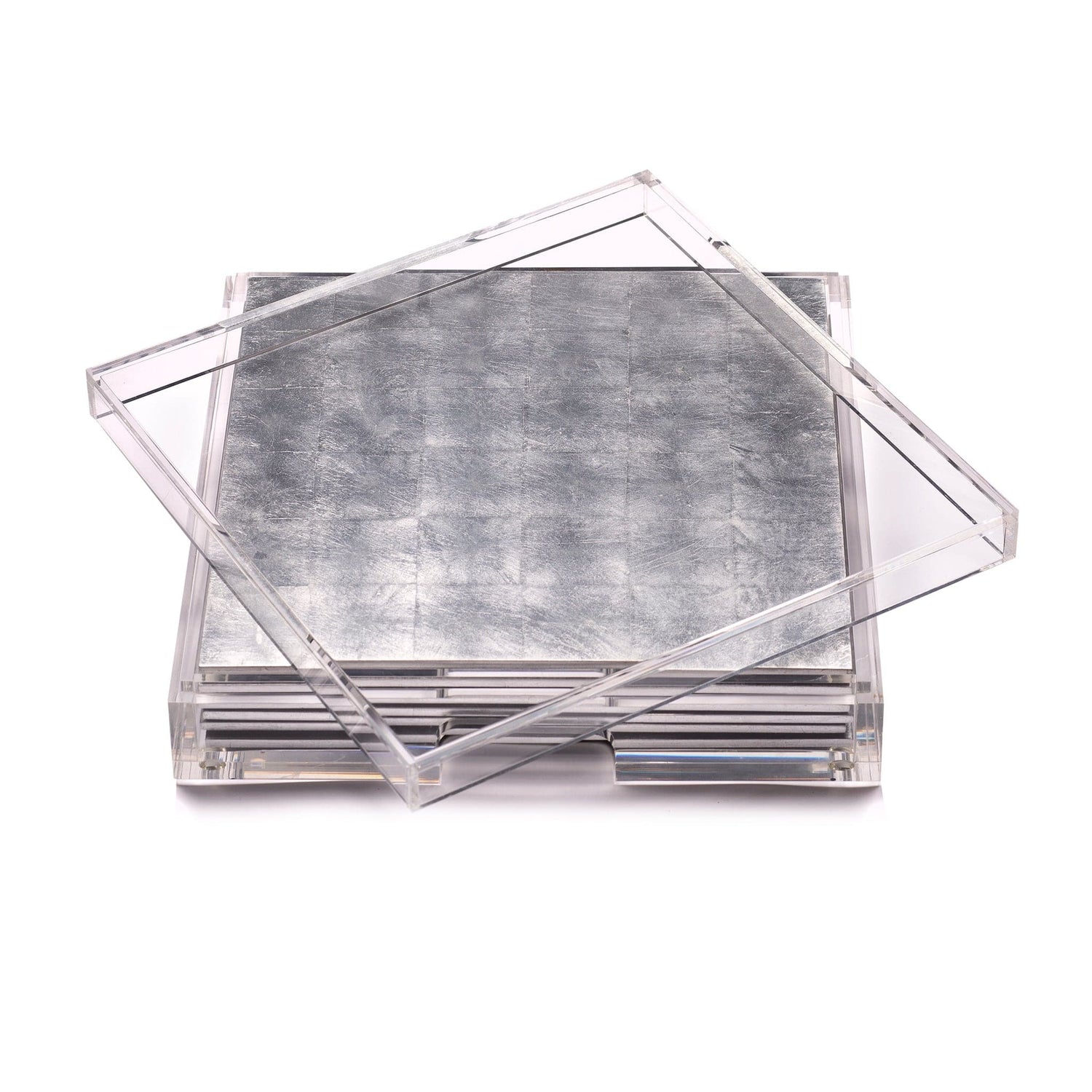 Placebox Clear Silver Leaf - Chic Matte Silver