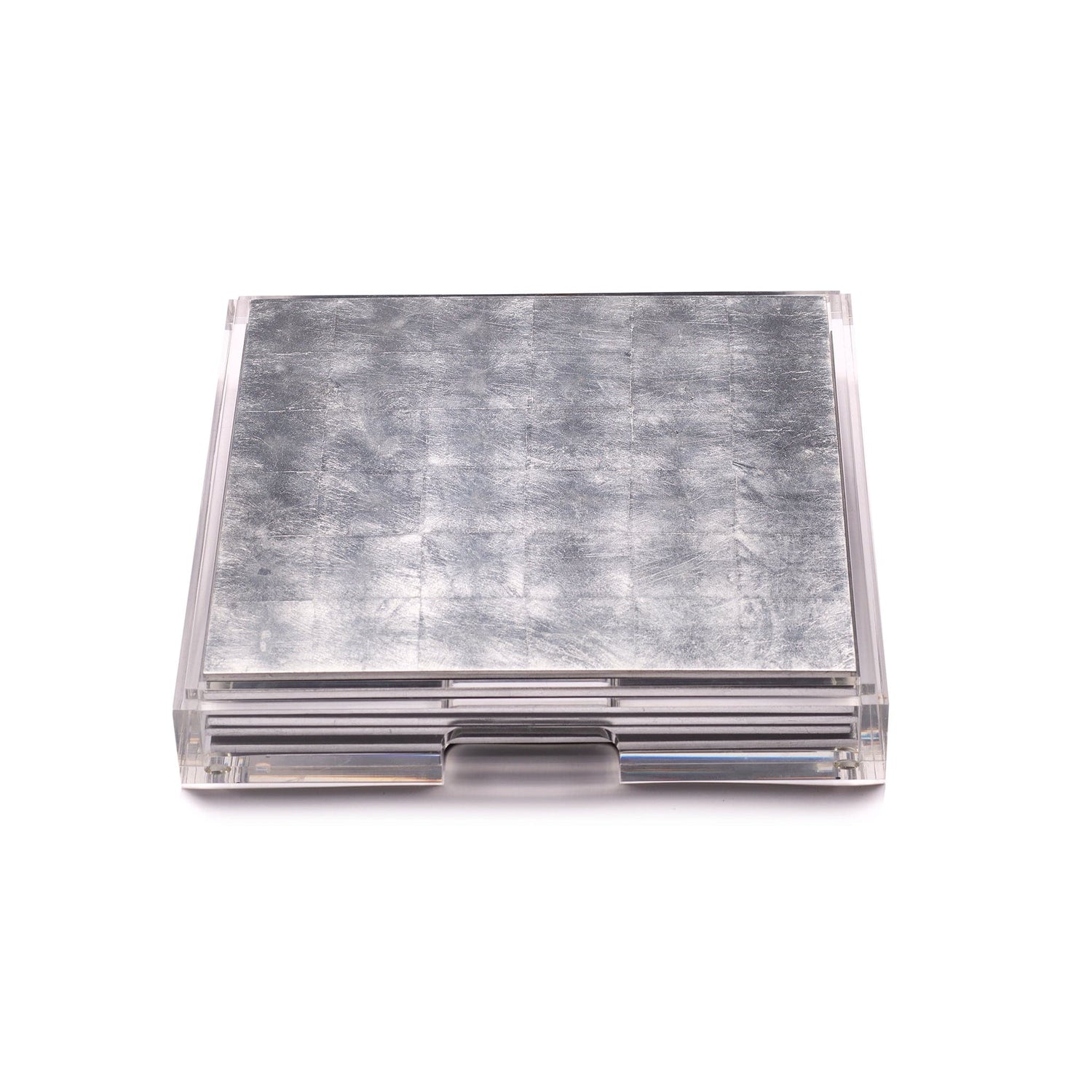 Placebox Clear Silver Leaf - Chic Matte Silver