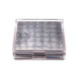 Placebox Clear Silver Leaf - Silver