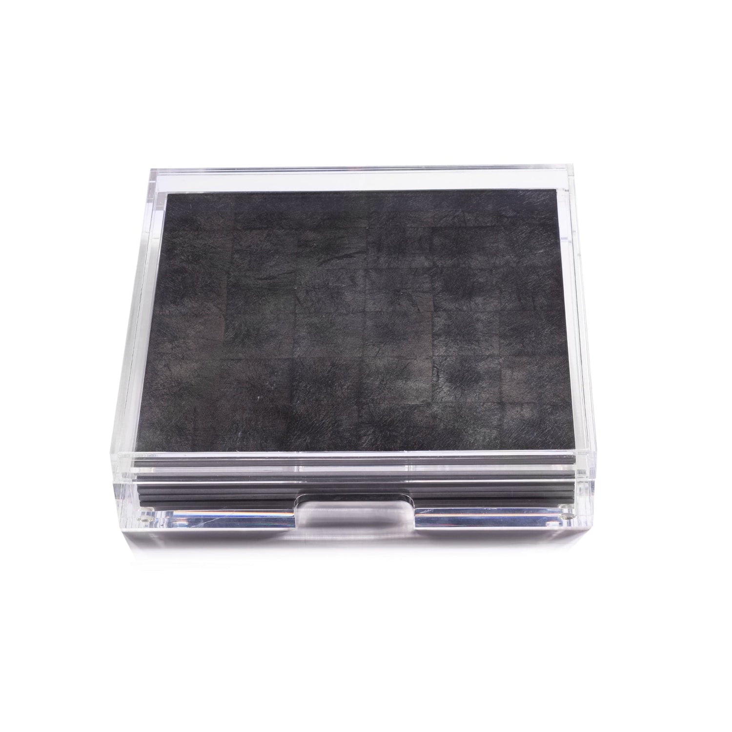 Placebox Clear Silver Leaf - Stormy Sky