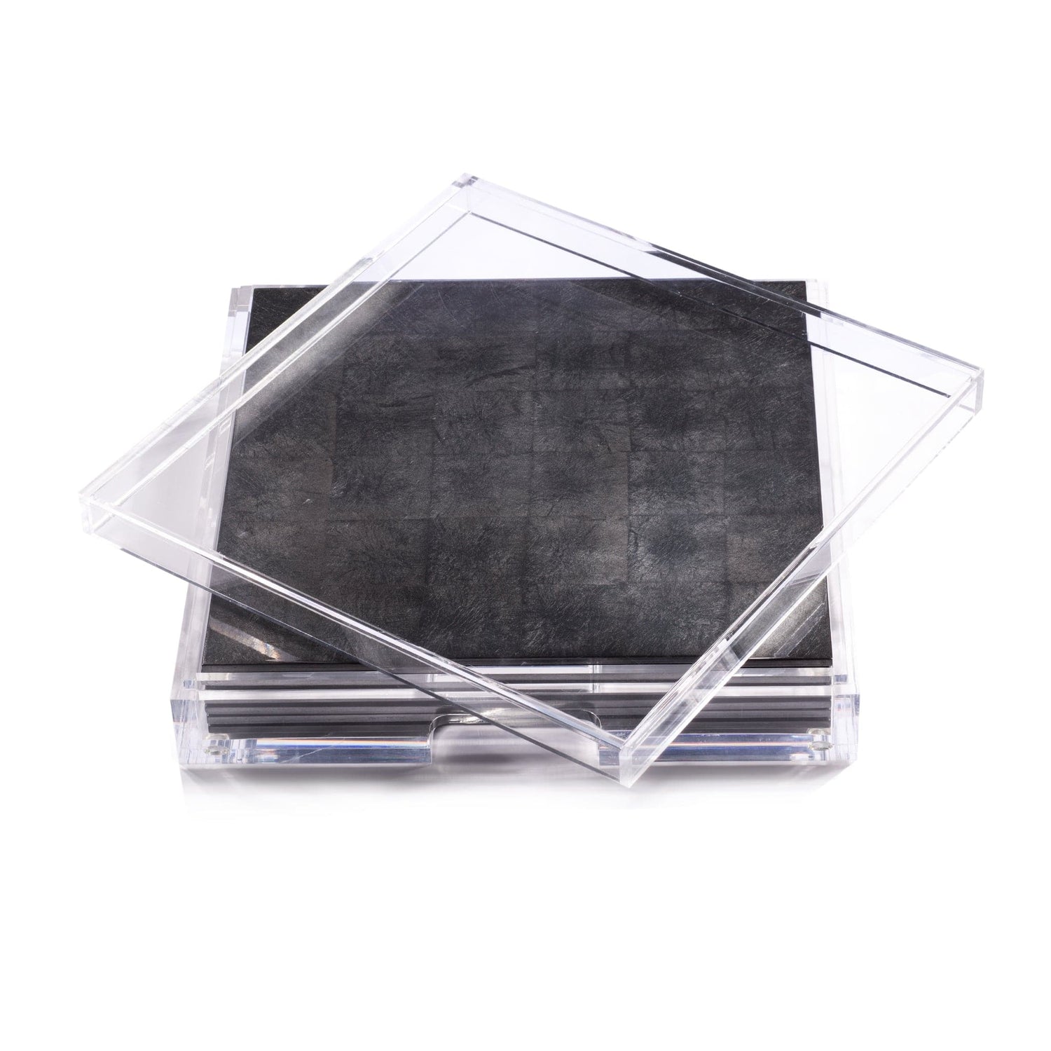 Placebox Clear Silver Leaf - Stormy Sky