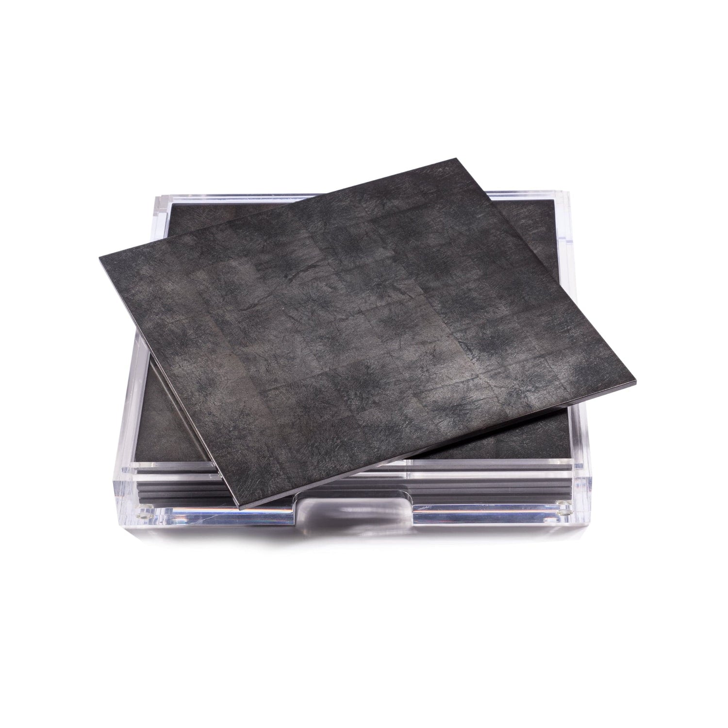 Placebox Clear Silver Leaf - Stormy Sky