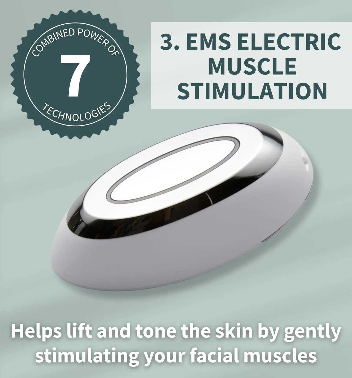 Radiance Pod Deluxe Set. Skin Lifting & Tightening Tool Plus Face-Up Gliding Gel