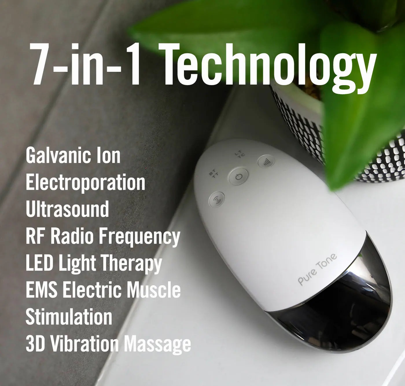 Radiance Pod Deluxe Set. Skin Lifting & Tightening Tool Plus Face-Up Gliding Gel