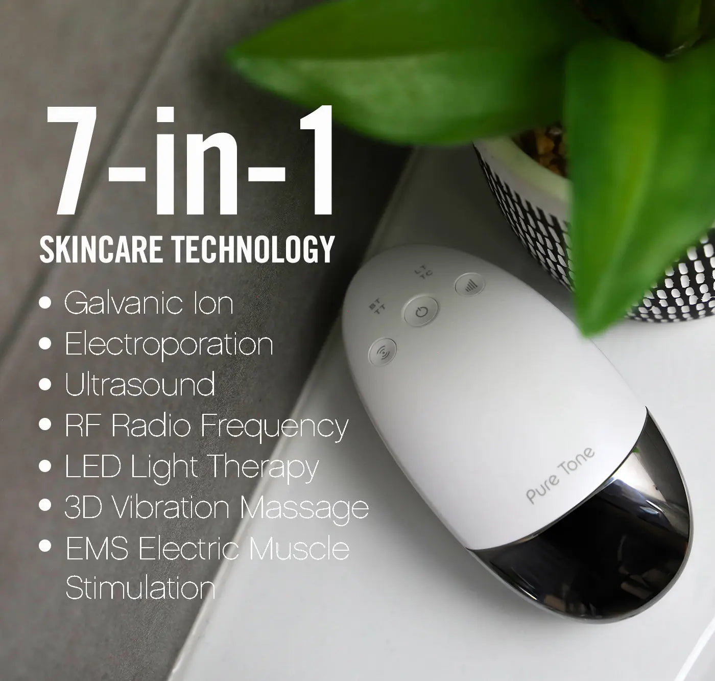 Radiance Pod Deluxe Set. Skin Lifting & Tightening Tool Plus Face-Up Gliding Gel