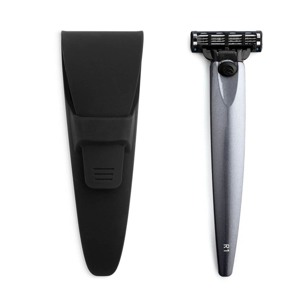 R1 Razor Graphite and Travel Case - Gillette Mach3 Razor