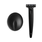 R1 Razor Matte Black and Stand - Gillette Mach3 Razor