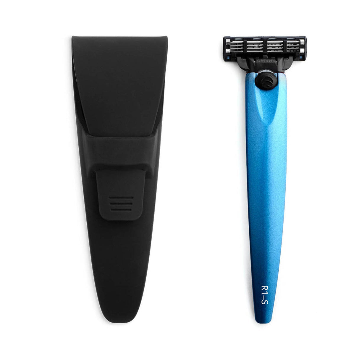 R1 Razor Blue 3000 and Case - Gillette Mach3 Razor