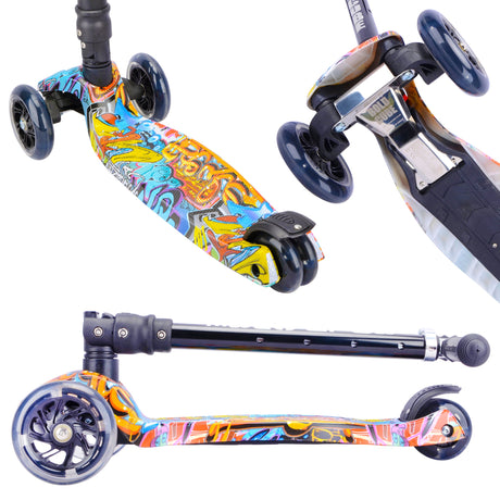Street Graffiti - Big 3 Wheel Scooter