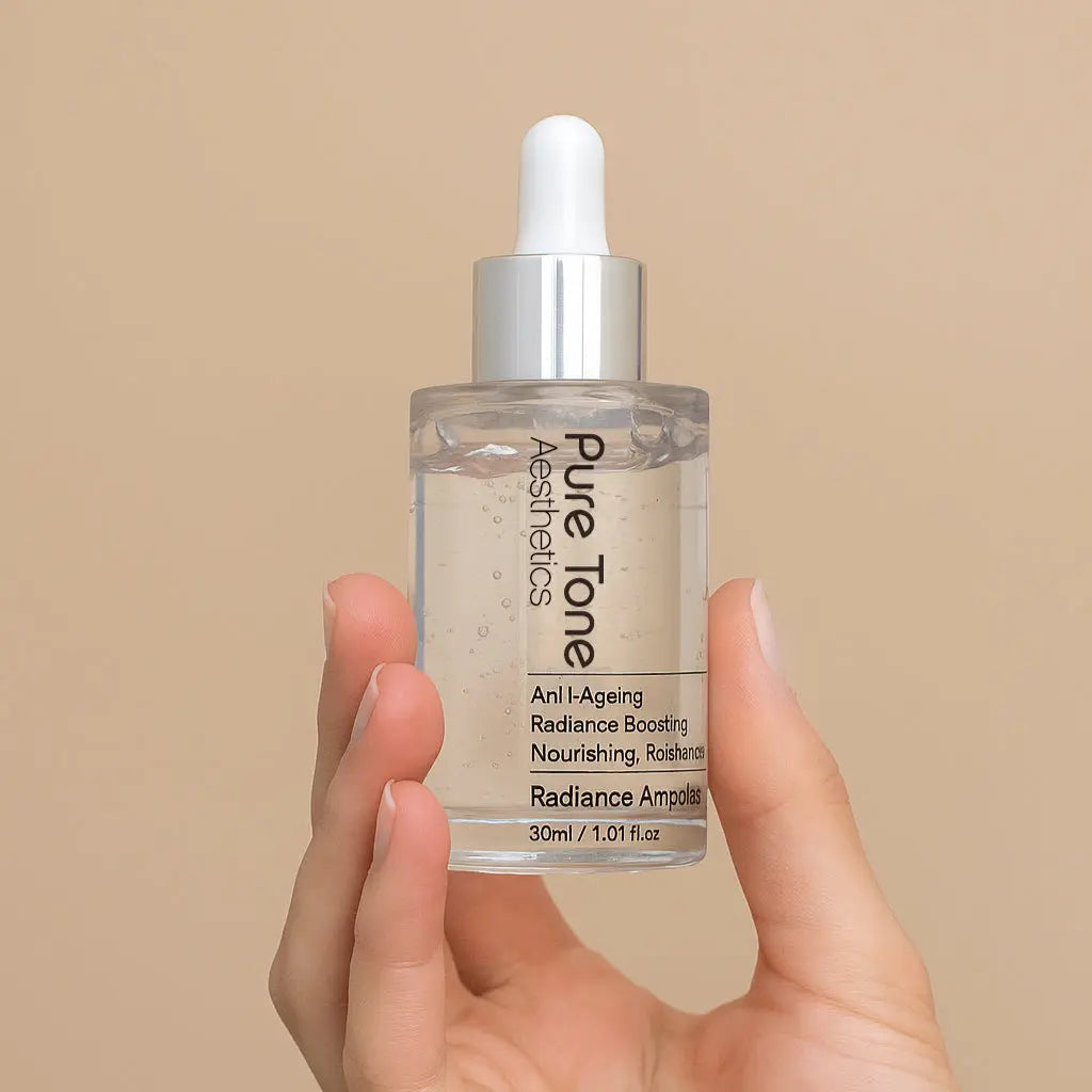 Radiance Pod Deluxe Set. Skin Lifting & Tightening Tool Plus Face-Up Gliding Gel