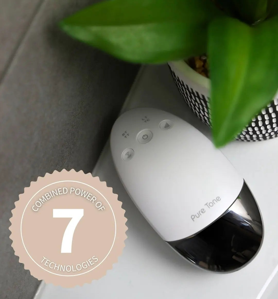 Radiance Pod Deluxe Set. Skin Lifting & Tightening Tool Plus Face-Up Gliding Gel
