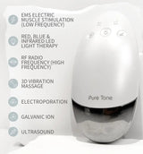 Radiance Pod Deluxe Set. Skin Lifting & Tightening Tool Plus Face-Up Gliding Gel