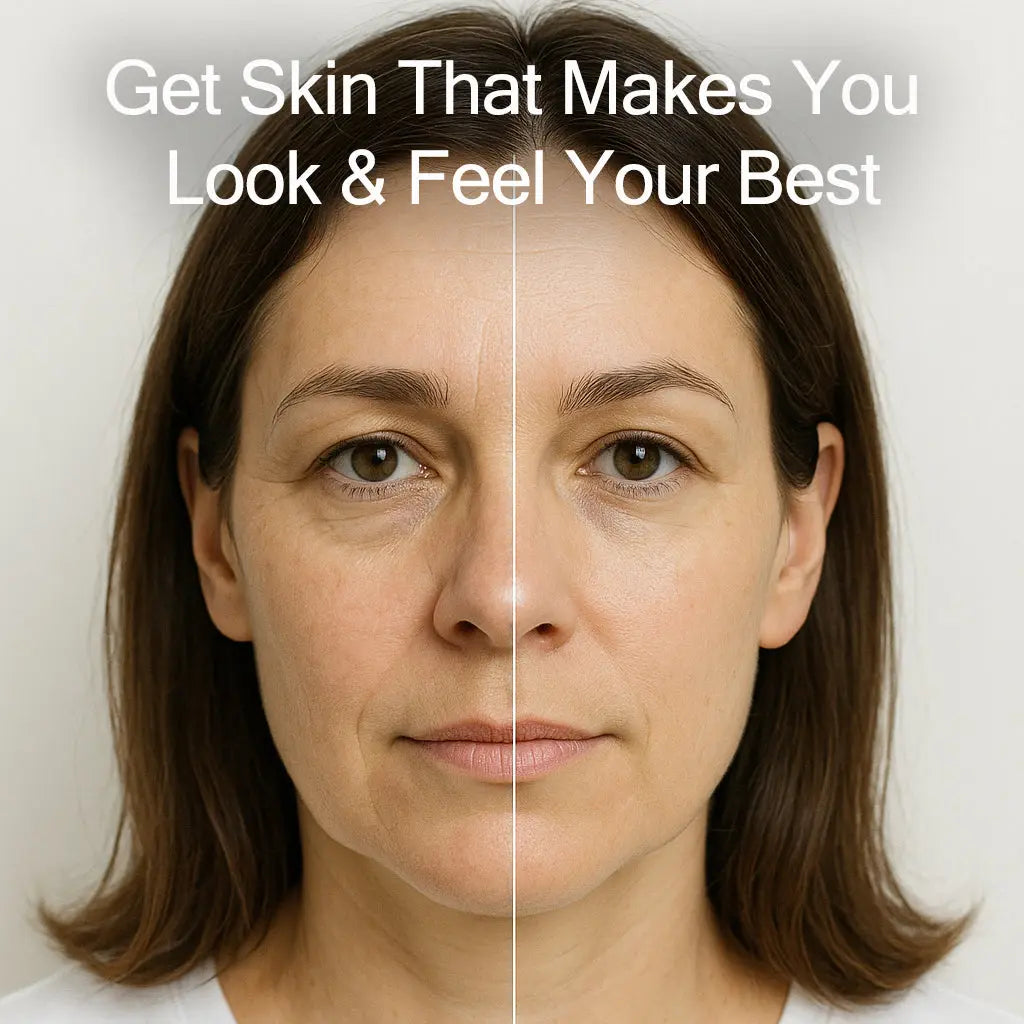 Radiance Pod Deluxe Set. Skin Lifting & Tightening Tool Plus Face-Up Gliding Gel