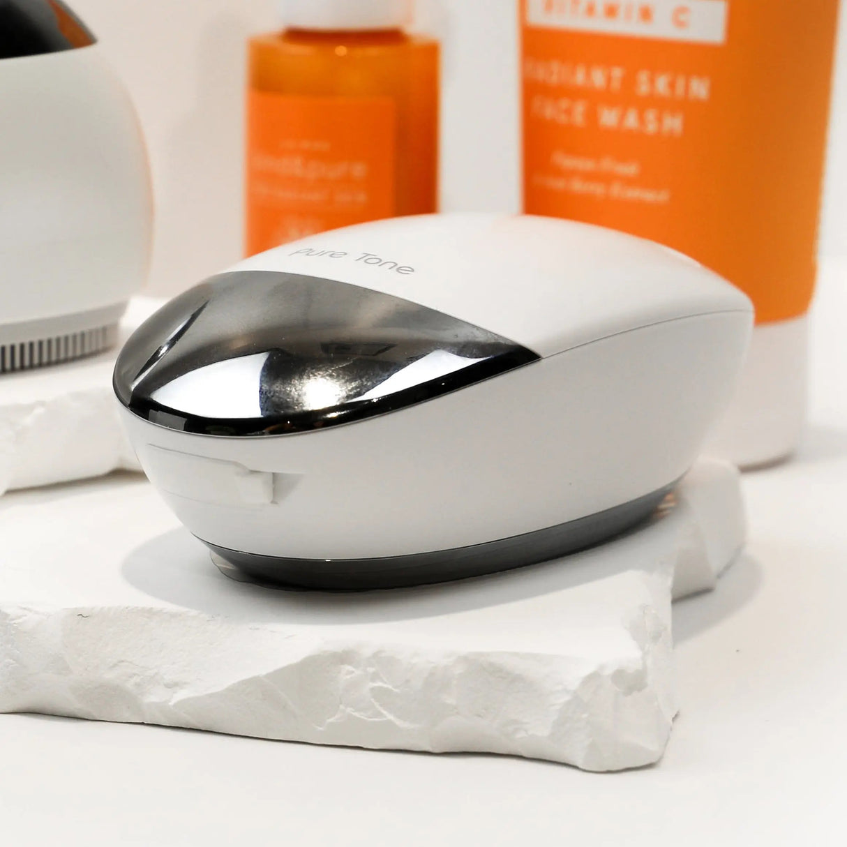 Radiance Pod Deluxe Set. Skin Lifting & Tightening Tool Plus Face-Up Gliding Gel